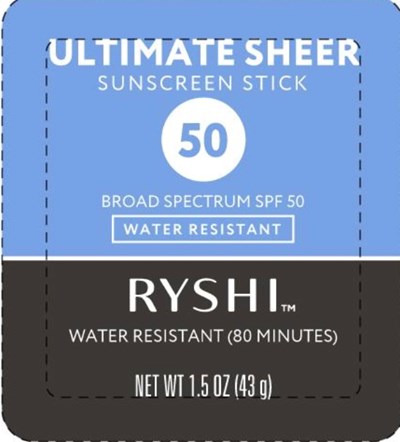 Label (Ultimate Sheer Stick Front V2 Front)